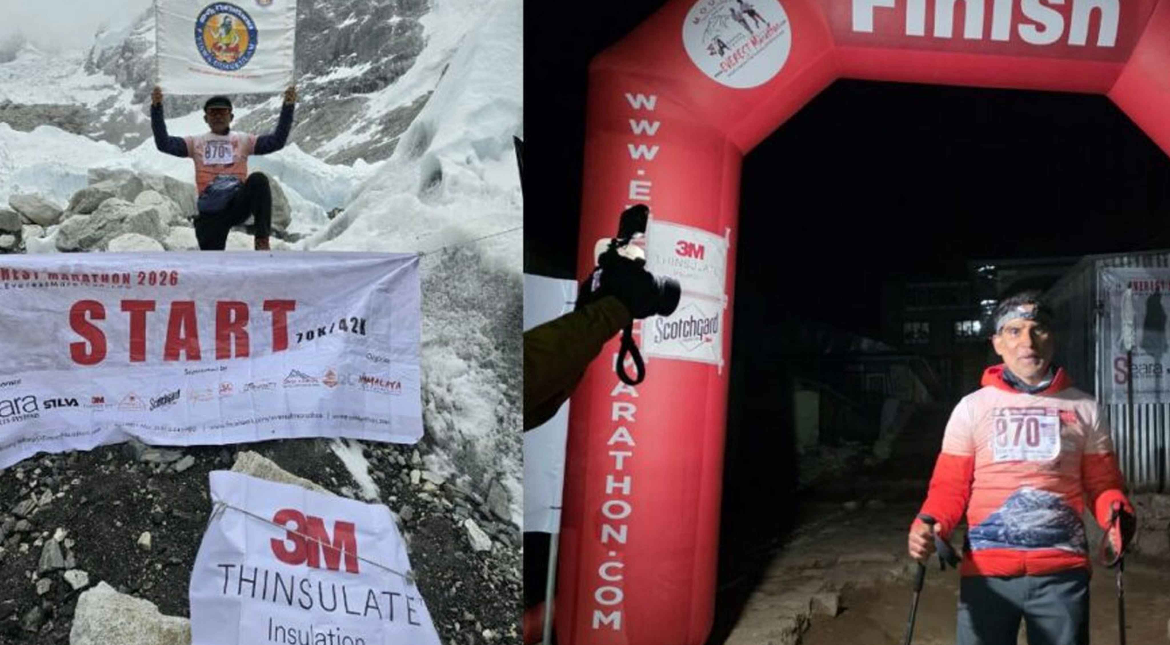 Everest: ఎవరెస్ట్ మారథాన్ పూర్తి చేసిన తానా చైర్మన్ డా. నాగేంద్ర కొడాలి