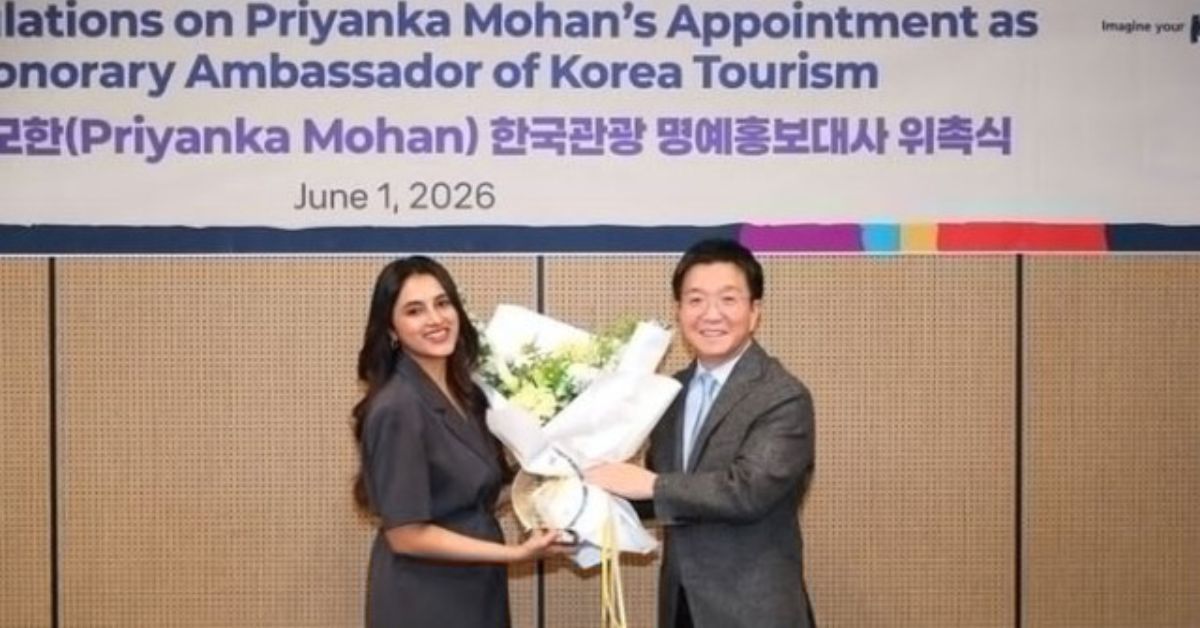 Priyanka: కొరియా అధ్యక్షుడి ప్రశంసలే మైలురాయి.. ప్రియాంక అరుళ్ మోహన్ సరికొత్త రికార్డు!